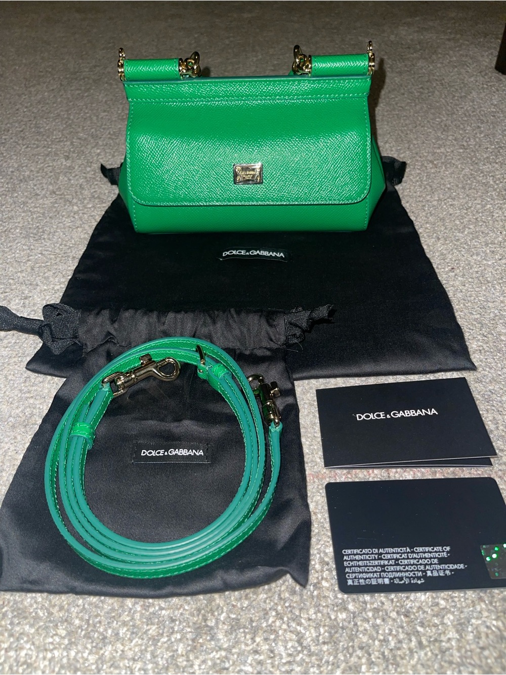 Dolce & Gabbana Mini Sicily Crossbody Bag